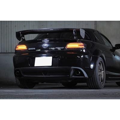 SE3P RX-8 ジュエルLEDテールランプ REVO ライトスモーク/クローム 