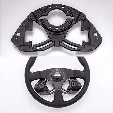 86＆BRZ用 純正ステアリングスイッチ移設ステー　オプション品 BRZ ZD8用 純正ステアリングスイッチ移設ステー(スタンダードボス専用