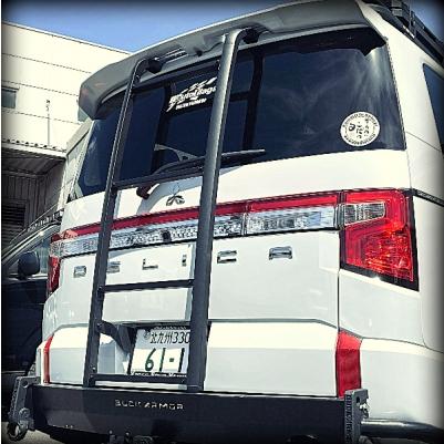 【引取限定】 リアラダー(メーカー不明) デリカD5(DBA-CV5W) ハシゴ IPF EXPリアラダーforデリカD:5〔EXL-02〕 | アイピーエフ