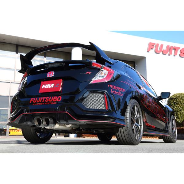 【引き取り限定】フジツボ　オーソライズRM+cマフラー　ホンダ シビックハッチバック FUJITSUBO（フジツボ） マフラー 車 A-RM+c シビックタイプR DBA-FK8