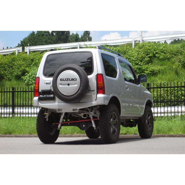 スズキ JB23W ジムニー FUJITSUBO A-K ステンレスマフラー FUJITSUBO】オーソライズ A-K｜JB23W ジムニー (Jimny) ターボ