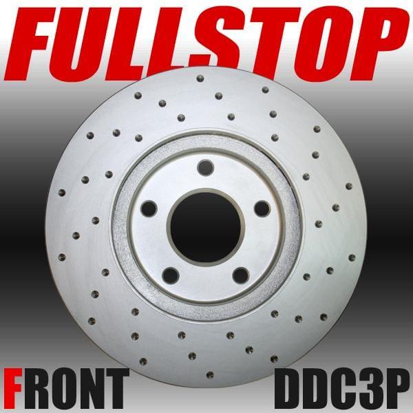 会員限定クーポン FULLSTOP フルストップ ブレーキローター DDC3P フロント 左右セット SUBARU スバル レガシィB4 BE5 1998/12〜2003/6 3617001