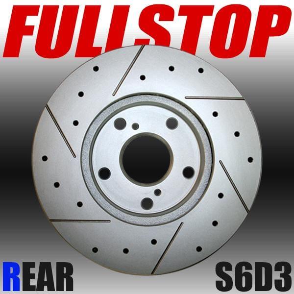 売れ筋超安い FULLSTOP フルストップ ブレーキローター S6D3 リア 左右セット TOYOTA トヨタ スープラ DB42 2019/6〜 1257872