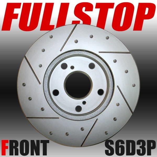 製品 FULLSTOP フルストップ ブレーキローター S6D3P フロント 左右セット NISSAN ニッサン 日産 スカイライン CPV35 2003/1〜 3212031