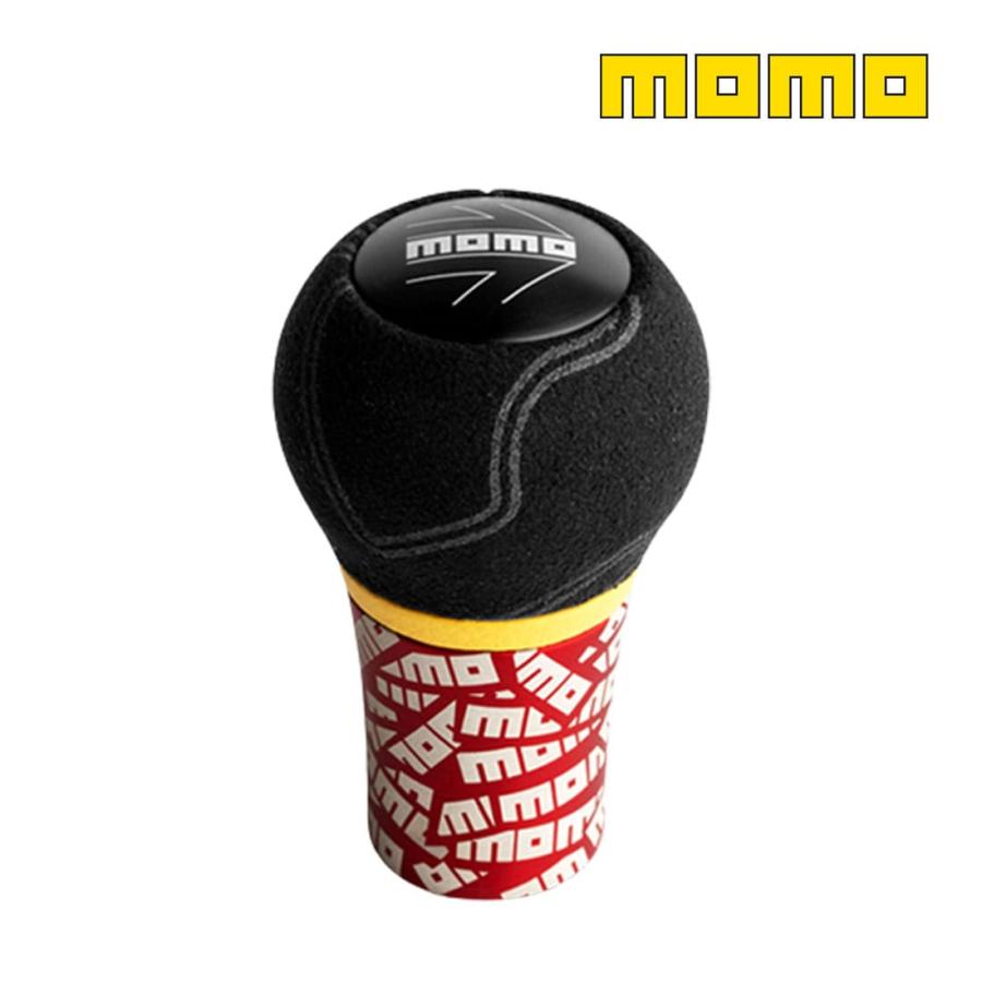 MOMO（モモ） シフトノブ ULTRA RED プレミアムマイクロファイバー