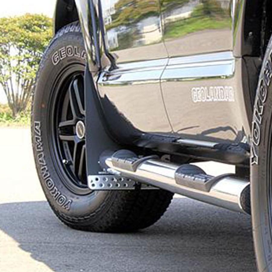 JAOS マッドガードIII フロントセット ブラック デリカ D:5※個人