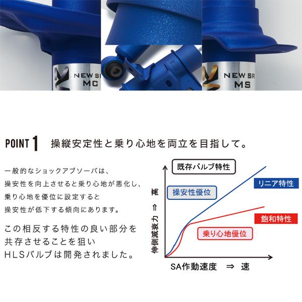 KYB カヤバ ショックアブソーバー NEW SR MC 1台分 ジムニー ジムニーシエラ JB64W MC-14131414 個人宅発送可｜autosupportgroup｜02