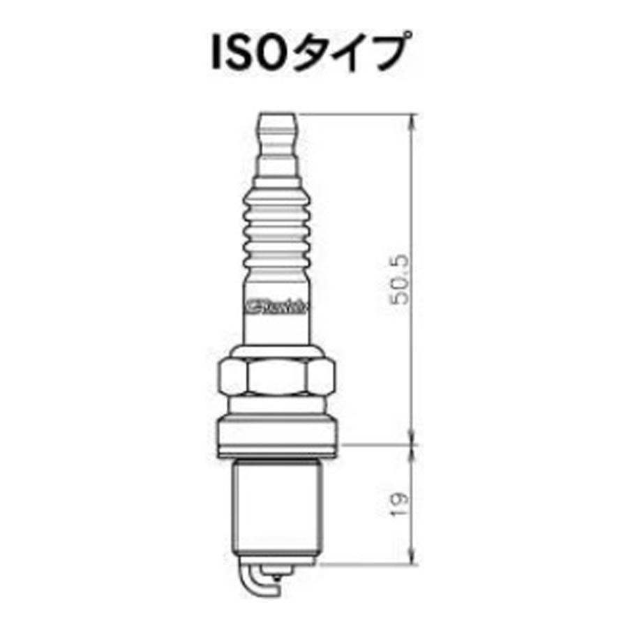 TRUST トラスト スパークプラグ GReddy レーシングプラグ イリジウムチューン 4本 ISOタイプ 熱価7番 IT07-ISO｜autosupportgroup｜03