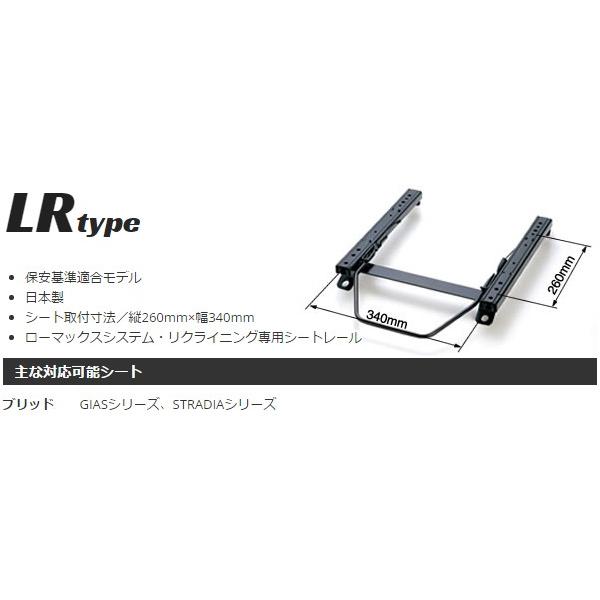 BRIDE（ブリッド） スーパーシートレール LRタイプ 右側 コペン L880K