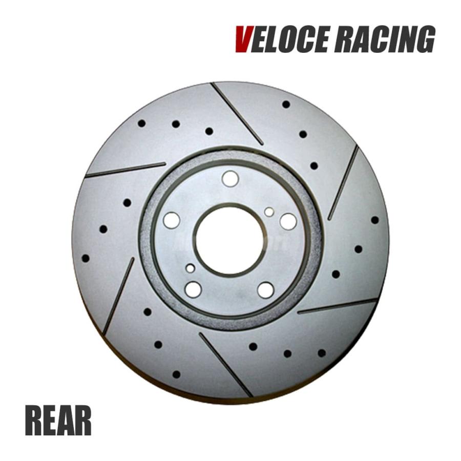 VELOCE ヴェローチェ ブレーキローター S6D3 リア 左右セット LEXUS