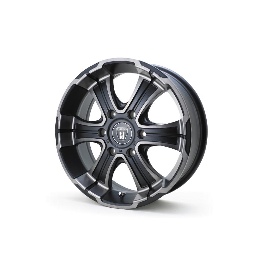 BARBERO W-DEEPS 17x6.5 +38 ハイエース200系 フレックス ハイエース W-DEEPS FLEX ORIGINAL COLOR 17BR1-2MBC 17