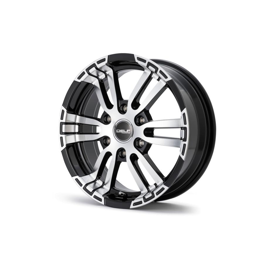 フレックス ハイエース Delf02-17BP 17インチホイール 1本【車両情報