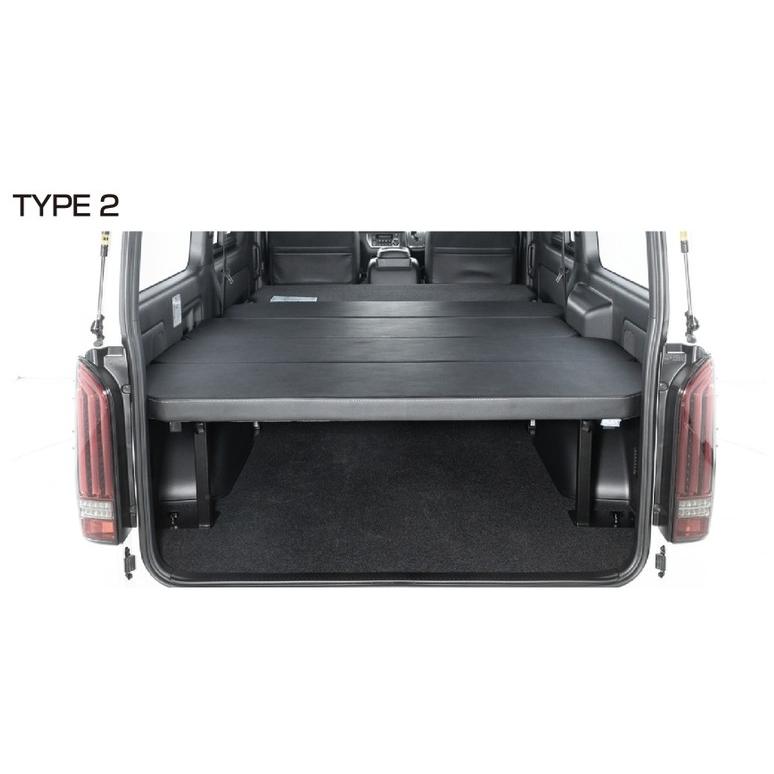 【新品未使用】FLEX ハイエース 標準ボディ用 ベッドキット TYPE2 フレックス ハイエース 200系 標準ボディ バン (低床のみ) オリジナル