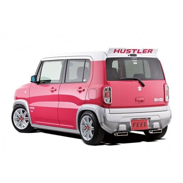 送料無料 ハスラー MR31S FEEL LOWDOWN オーバーフェンダーキット 10