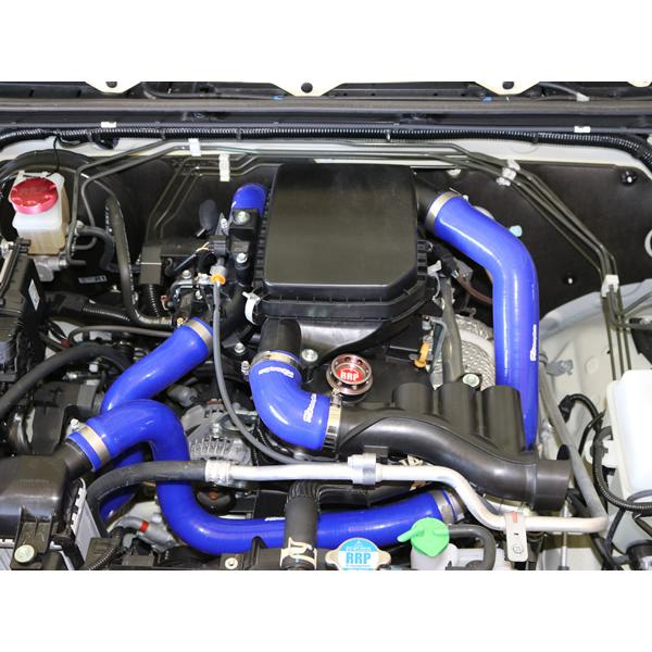 アールズ ジムニー JB64W RRP 強化シリコンパイピングキット ブラック