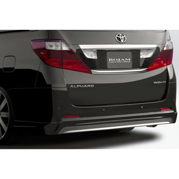 ヴェルファイア ロジャム ロジャム ヴェルファイア 系 前期 前期 リアリップスポイラー X V グレード 純正マフラー対応