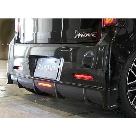 地びた エアロテック CBA‐天使の都市100S MOVE CUSTOM RANDO Style REAR BUMPER用 REFLECTOR KIT RED その他ライト-車、バイク、自転車-自動車