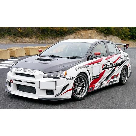 ランド エアロテック LANCER EVOLUTION X CZ4A 乱人 BlackEdition