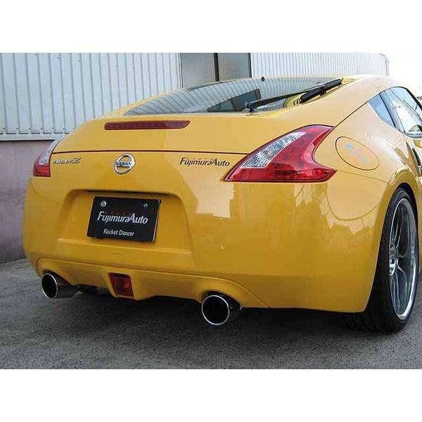 フジムラオート フェアレディZ Z34 ジェントルサウンドマフラー チタン