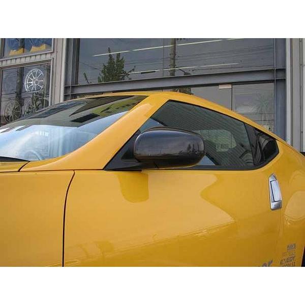 フジムラオート フェアレディZ Z34 ミラーカバー (カーボン綾織り