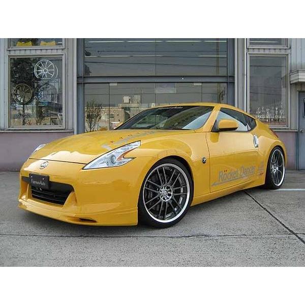 フジムラオート フェアレディZ Z34 フロントスポイラー FRP(黒
