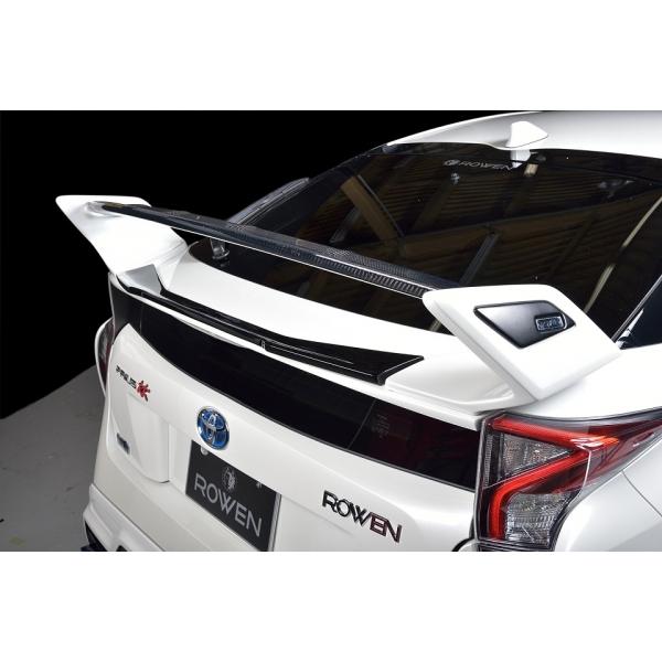 専用販売中 ロウェン プリウス ZVW50系 リアウイング専用トランクスポイラー FRP