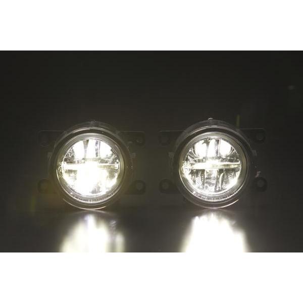 ライツ SUZUKI DA17W エブリイワゴン LEDイカリングハイパワーフォグランプ イカリングピュアホワイト_7