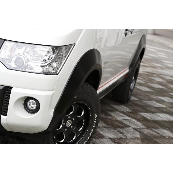 ロードハウス デリカ D5 前期 KADDIS AR4 オーバーフェンダー