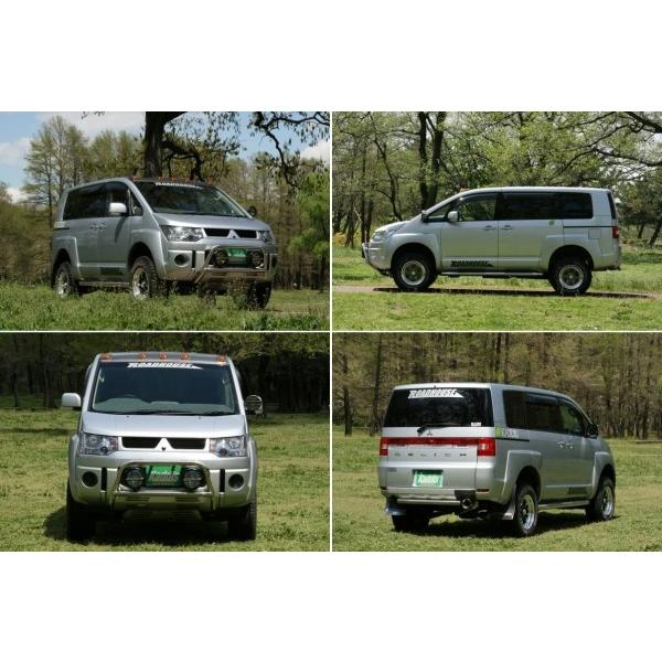 ロードハウス デリカ D5 前期 KADDIS オーバーフェンダー サブロク
