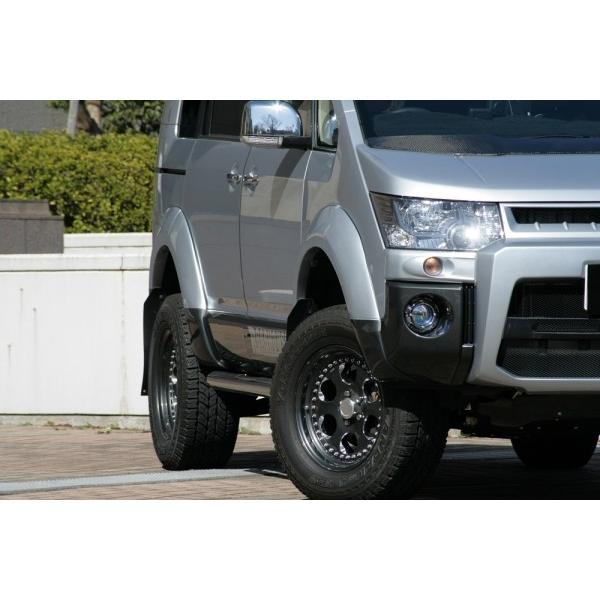 ロードハウス デリカ D5 前期 KADDIS オーバーフェンダー ヨンマル