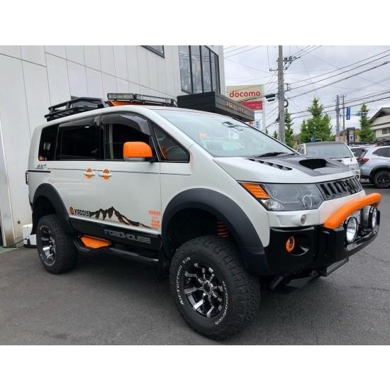 ロードハウス デリカ D5 前期 KADDISドアハンドルプロテクター