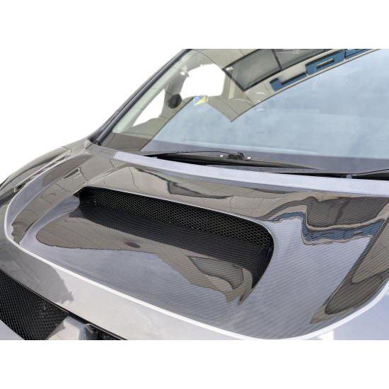 ロードハウス デリカ D5 後期 KADDISエアロボンネット センター  