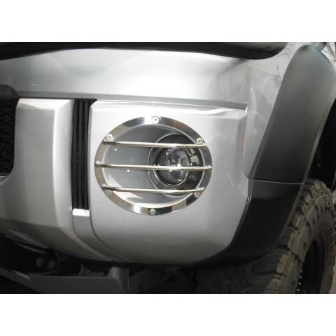 【本日限定1000円引き】デリカ D5 前期 KADDIS フォグランプガード ロードハウス デリカ D5 前期 KADDIS フォグランプガード ステンレス