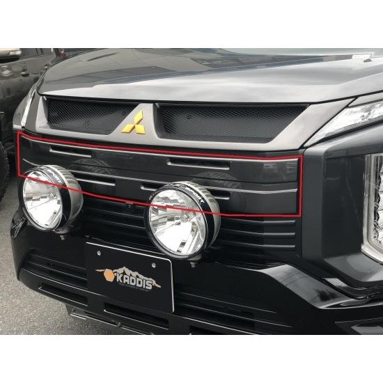 当社塗装品 ロードハウス デリカ D5 後期 KADDISフロントバンパー