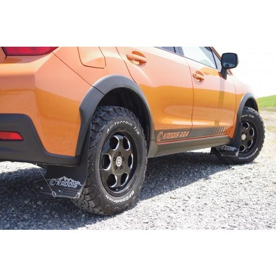 ロードハウス スバルXV GP7 KADDIS マッドフラップ レッド : オート