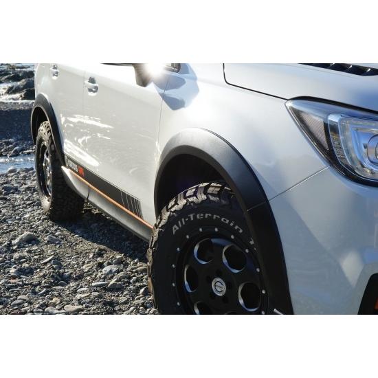 KADDIS│オーバーフェンダー│SJ フォレスター｜STIフロントスポイラー用 ロードハウス フォレスター SJ5 KADDIS AR4 オーバーフェンダー(STI