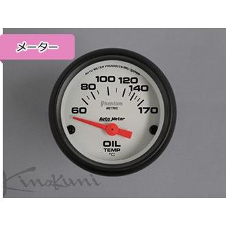 キノクニ キノクニ Kinokuni 52φ電気式 燃料計 ブラックパネル E/0〜F/30Ω (3317-K 燃料計/電52φ BP/WS)