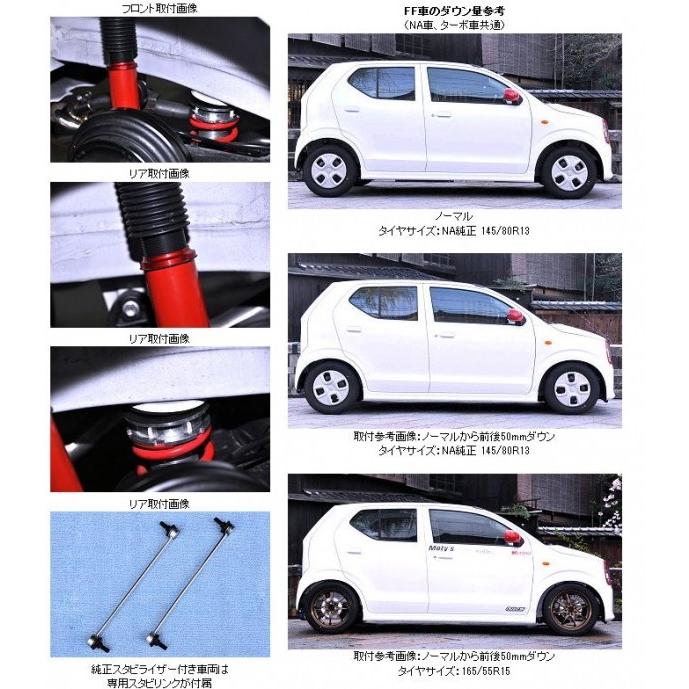 ケーシーテクニカ アルト HA36S HA36V ターボRS FF車 シャトルGTS