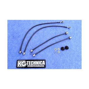 送料無料 JA12 ジムニー シャトル ブレーキライン ストリートGT仕様 ブラック