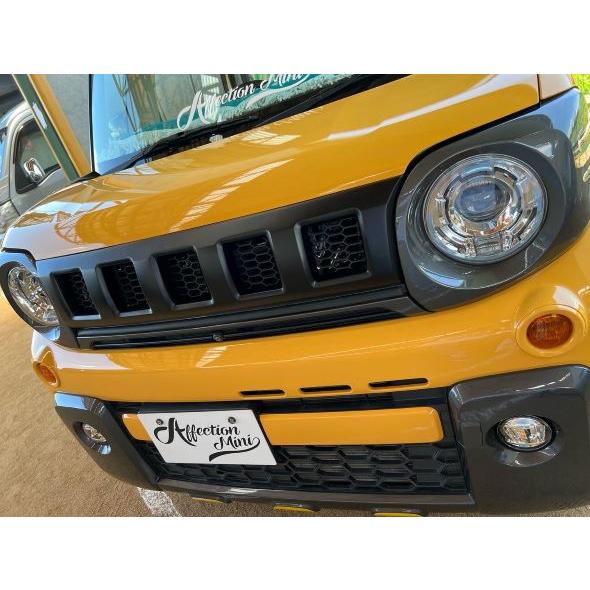 スペーシアギア　MK53S フロントグリル スペーシアギア MK53S フロントグリル 塗装済 MINI affection