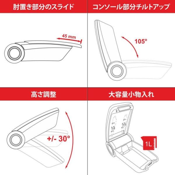 送料無料　フィット　GE系　アームスター3　アームレスト　’07-’13