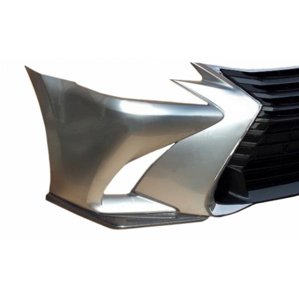 エアロワークス LEXUS GS L10系 後期 カーボンリップスポイラー