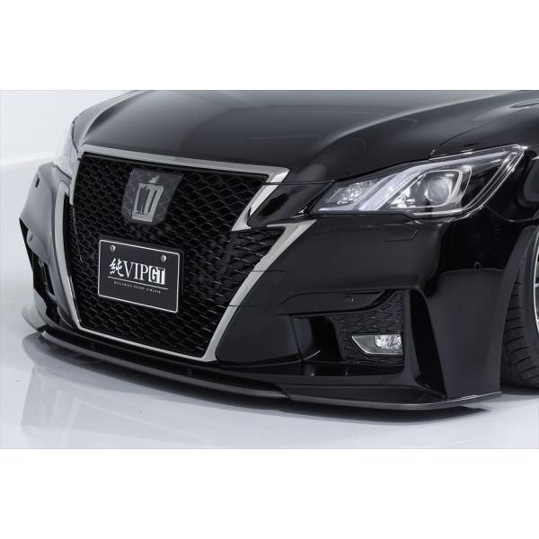 クラウン アスリート MC〜 GRS210 純VIP GT FRONT BUMPER (純正フォグ対応インサートKIT付属）｜autovillage｜02