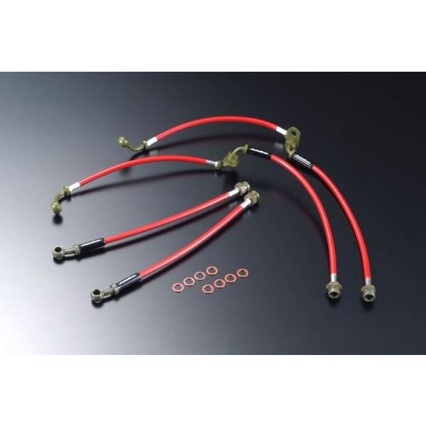 送料無料 ロードスター ND系 Bremboブレーキ車 スポーツブレーキライン 1台分セット