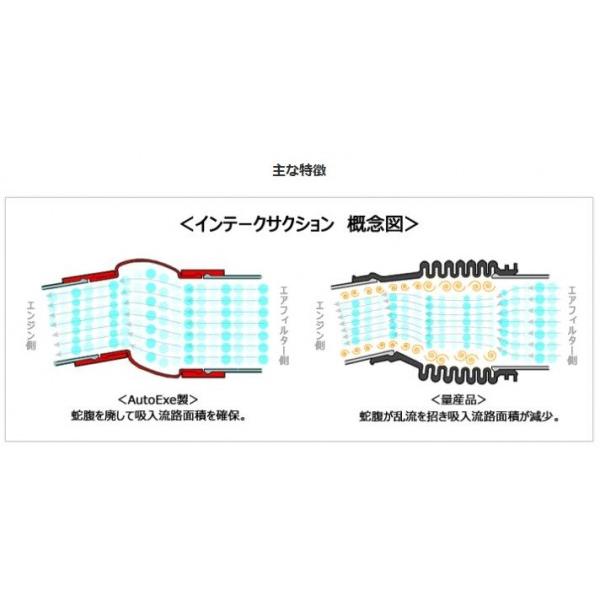 オートエクゼ AutoExe デミオ DJ3FS/DJ3AS/DJLFS インテークサクション