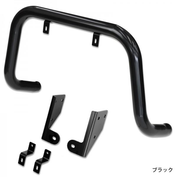 A*r様 アピオ ジムニー JB23 フロントバンパーガード アピオ ジムニーJB23 フロントバンパーガード ブラック : オート