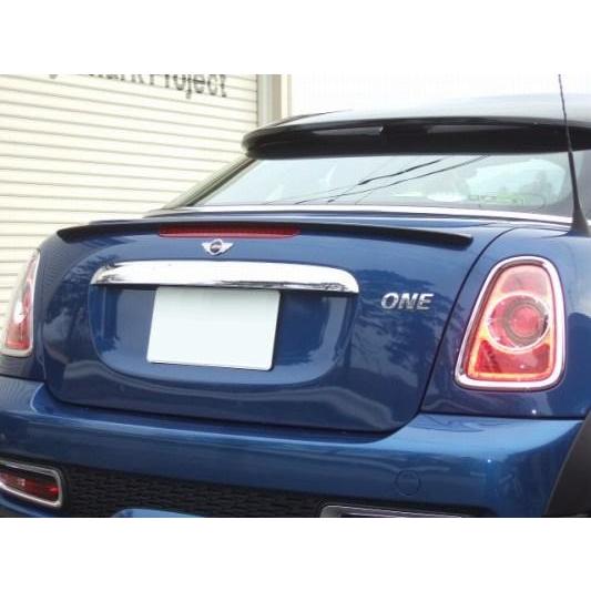 シルキーシャークプロジェクト BMW MINI R58クーペ専用 リアウイング FRP製 未塗装・黒ゲルコート仕上げ ...