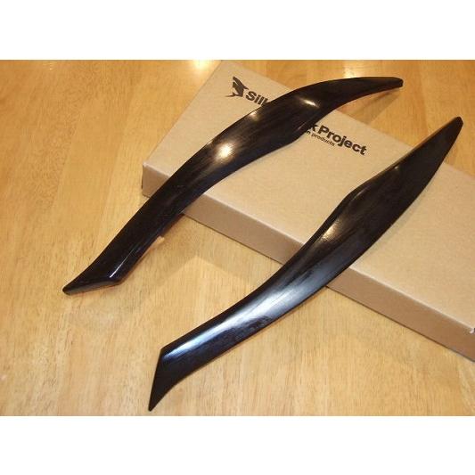 送料無料 BMW E90/E91 前期 アイライン FRP製 純正色塗装済 カラー名・カラー番号をご指定下さい