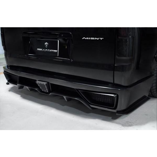 SADカスタム ハイエース 200系 4型 ワイドボディ AGENT リアバンパー