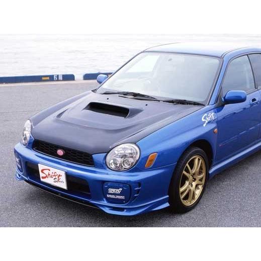 インプレッサワゴン GGA/GGB前期 エアロボンネット FRP